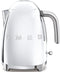 Smeg KLF03SSEU - Waterkoker - 1,7L 2400W - Chroom