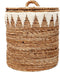 De Banana Stitched Wasmanden - L
