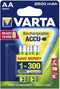Varta 05716 - AA (HR6) Oplaadbare Batterijen - 2600 mAh - Groen (2 stuks)