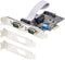 Startech.com 2-Port PCIe Seriële Adapter Kaart - Quad PCI Express naar RS232/RS422/RS485 (DB9) - Incl. Low-Profile Beugel TAA Compliant