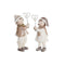 Kerstversiering DKD Home Decor Hars Kinderen (9 x 6 x 19,5 cm) (2 Stuks)