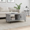 vidaXL - Salontafel - 90x50x40 - cm - bewerkt - hout - grijs - sonoma - eikenkleurig