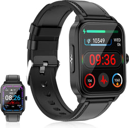 Golden Sound Glucosewatch - Smartwatch - Glucosemeter ECG Hartslagmeter - Bloedsuikermeter zonder prikken