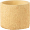 J-Line bloempot Sunny - cement - beige - extra small - 2 stuks - Ø 13.5 cm