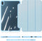 Dux Ducis - Tablet hoes geschikt voor Nokia T20 (2021) - 10.4 Inch - Toby Series - Auto Sleep/Wake functie - Tri-Fold Book Case - Blauw