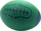 Foam rugby bal groen 24.5*18 cm.