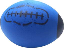 Foam rugbybal blauw 24,5*18 cm.