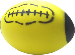 Foam rugbybal geel 24,5*18 cm