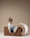 Foam speelset - Rainbow Playset Toffee - zitzak kinderkamer - speelset kinderkamer - Wigiwama - kinder speelset -
