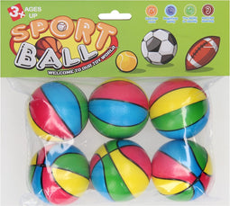 Foamballen Basketbal, 6st..