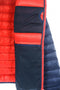 Alvivo Outdoorjas Workuta Heren Nylon Donkerblauw/rood Mt Xs