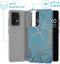 iMoshion Hoesje Geschikt voor Samsung Galaxy A52 (4G) / A52s / A52 (5G) Hoesje Siliconen - iMoshion Design hoesje - Blauw / Meerkleurig / Goud / Blue Graphic