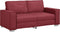 vidaXL - Love - Seat - Bank - Wijnrood - 140 - cm - Kunstleder