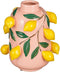 Mica Decorations Vaas Melika - 21x21x22 cm - Keramiek - Licht Roze