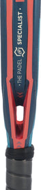 Bullpadel 'Delfi Brea' Vertex 03 Pro Woman (Diamant) - 2023 padelracket zwart/rood/blauw