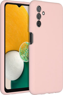 Accezz Samsung Galaxy A13 5G / A04s - Liquid Silicone Backcover - Schokabsorberend - Roze