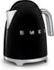 Smeg KLF03BLEU - Waterkoker - 1,7L - 2400W - Mat zwart