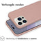 iMoshion Hoesje Geschikt voor iPhone 14 Pro Max Hoesje Siliconen - iMoshion Color Backcover - lichtroze