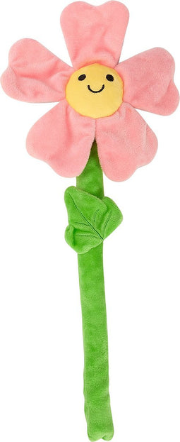 Fofos krinkel bloem roze met touwsteel 39x17x4 cm