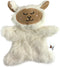 Fofos pluche crinkle schaap 21,5x18x3,5 cm