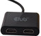 Club3D CSV-1474 - USB 3.2 Gen 1-schakelaar - 2x 4K 60Hz - Zwart