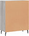 vidaXL - Dressoir - 69,5x34x90 - cm - bewerkt - hout - grijs - sonoma - eikenkleurig