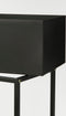 Mica Decorations Greenrax - Plantenstandaard - L70 x B29 x H94 cm - Metaal - Zwart