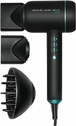 Föhn Cecotec Bamba IoniCare 6000 Rockstar Ice 1800W Zwart