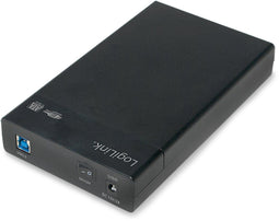 LogiLink UA0276 - Externe HDD-behuizing - 3.5" SATA - USB 3.2 Gen 1 - Zwart