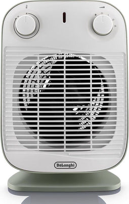 DeLonghi HFS50B20.GR - Ventilatorkachel - 2000 W 3 vermogensstanden IP21 - Lichtgroen Lichtgrijs