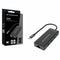 Conceptronic DONN14G - Hub USB - 100 W - 4K Ultra HD - Zwart Grijs