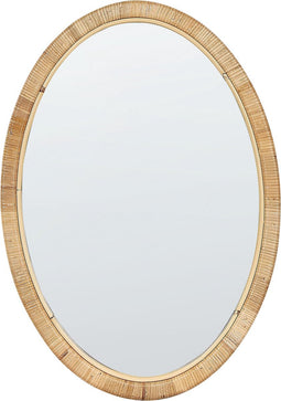FOISSY - Wandspiegel - Naturel - Rotan