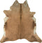 vidaXL - Vloerkleed - 150x170 - cm - echte - runderhuid - bruin - en - wit