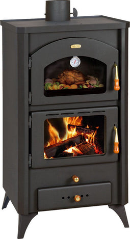Houtkachel - 57x53x103cm - 14,2kW - Ø 130mm