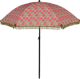 In The Mood Collection Mitchell Parasol - Stokparasol - Kantelbaar - Fuchsia - H238 x Ø220 cm