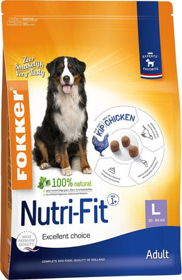 Fokker - Nutri-Fit Adult Large Hondenvoer 13 KG