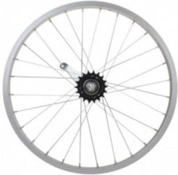 Hzb Achterwiel 26 Inch (21-559) Remnaaf Aluminium Zilver