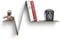 Tjalle en Jasper wandplank Beat Shelf groen