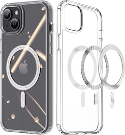 Dux Ducis - Geschikt voor iPhone 15+ / 15 Plus - magnetisch case hoesje Bayer TPU - Transparant