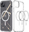 Dux Ducis - Geschikt voor iPhone 15+ / 15 Plus - magnetisch case hoesje Bayer TPU - Transparant