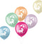 Folat - Ballonnen Unicorns & Rainbows Meerkleurig 33 cm - 6 stuks