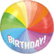 Folat BV 3D Folieballon 'Happy Birthday', 56cm