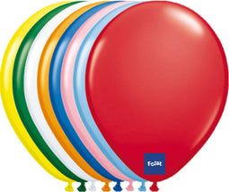 Folat - Folatex ballonnen Assortiment Kleuren 30 cm 10 stuks