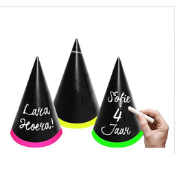 Folat - Hoedjes Krijt 6 stuks