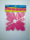 Folat - Slinger papier Hoku roze (6 meter)