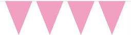 Folat - Vlaggenlijn XL Effen Baby Roze 10m