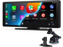 CarMe CarPlay Scherm - 10 inch Draadloos Touchscreen - Apple CarPlay & Android Auto - Handsfree bellen