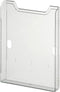 Folderhouder Exacompta wand A4 1-vak staand helder transparant | 10 stuks