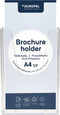 Folderhouder OPUS 2 wand 1/3 A4 transparant | 10 stuks