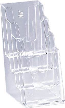 Folderhouder - samengesteld - 105x148mm - A6 - Transparant - 1 stuks